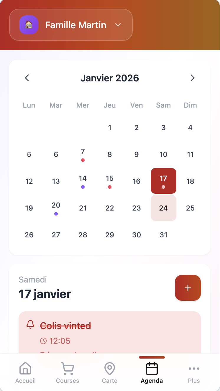 Courses FamiliSync